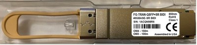 Fortinet FG-TRAN-QSFP+SR BIDI compatible 40Gbase BiDi 40G 150m over LC MMF