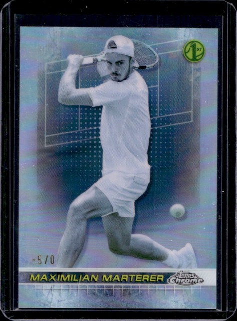 2024 Topps Chrome Maximilian Marterer Refractor Frozenfractor #-5/0