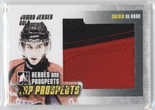 2009-10 ITG Heroes and Prospects Jersey Gold Spring Expo 1/1 Calvin de Haan 2a8
