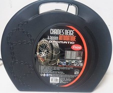 Chaîne à neige pneu, montage rapide acier 9mm - OTOMATIC 90