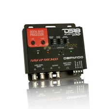 DS18 Compact Digital Bass Processor 2 Channel Preamp Input Output Black DBPM100