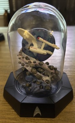 The Franklin Mint USS Star Trek Enterprise Limited Edition Dome 1994 #OPQ9721