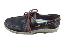 Sperry Top-Sider STS25598  Boat Shoes Men's Sz 8.5  Brown 3-Eye Leather Casual