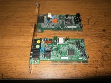 2 Stück Vintage 56K PCI Einwahlmodems - Retr...