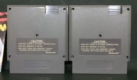 Gyromite (Nes)(1985) & Duck Hunt (Nes)(1985) 5 Screw w Nintendo Power Poster.