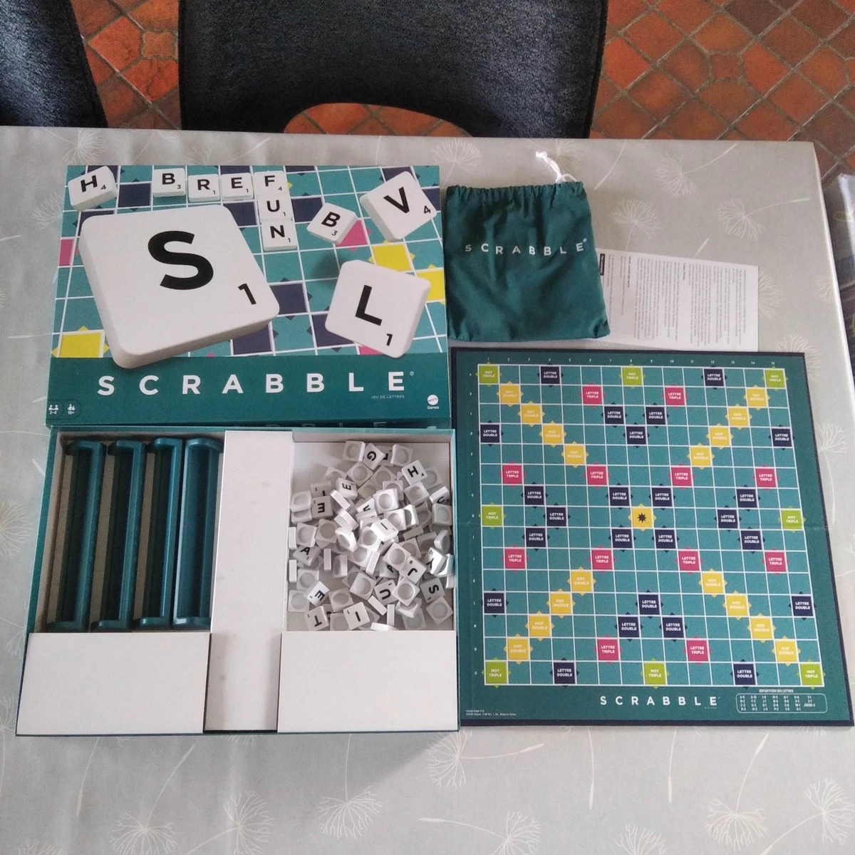 Ancien jeux de société Scrabble Spear - Complet - vintage - Edition Française