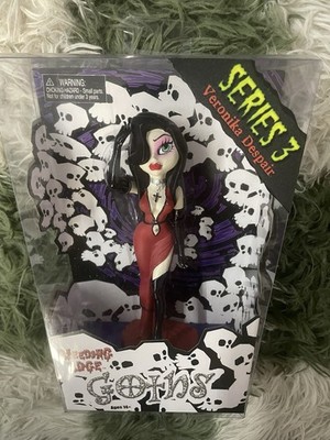Bleeding Edge Goths Series 3 Veronika Despair Rare Red Dress CHASE - Sealed