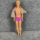 Vintage 1981 Barbie Sunsational Malibu Ken Doll Mattel  #1088