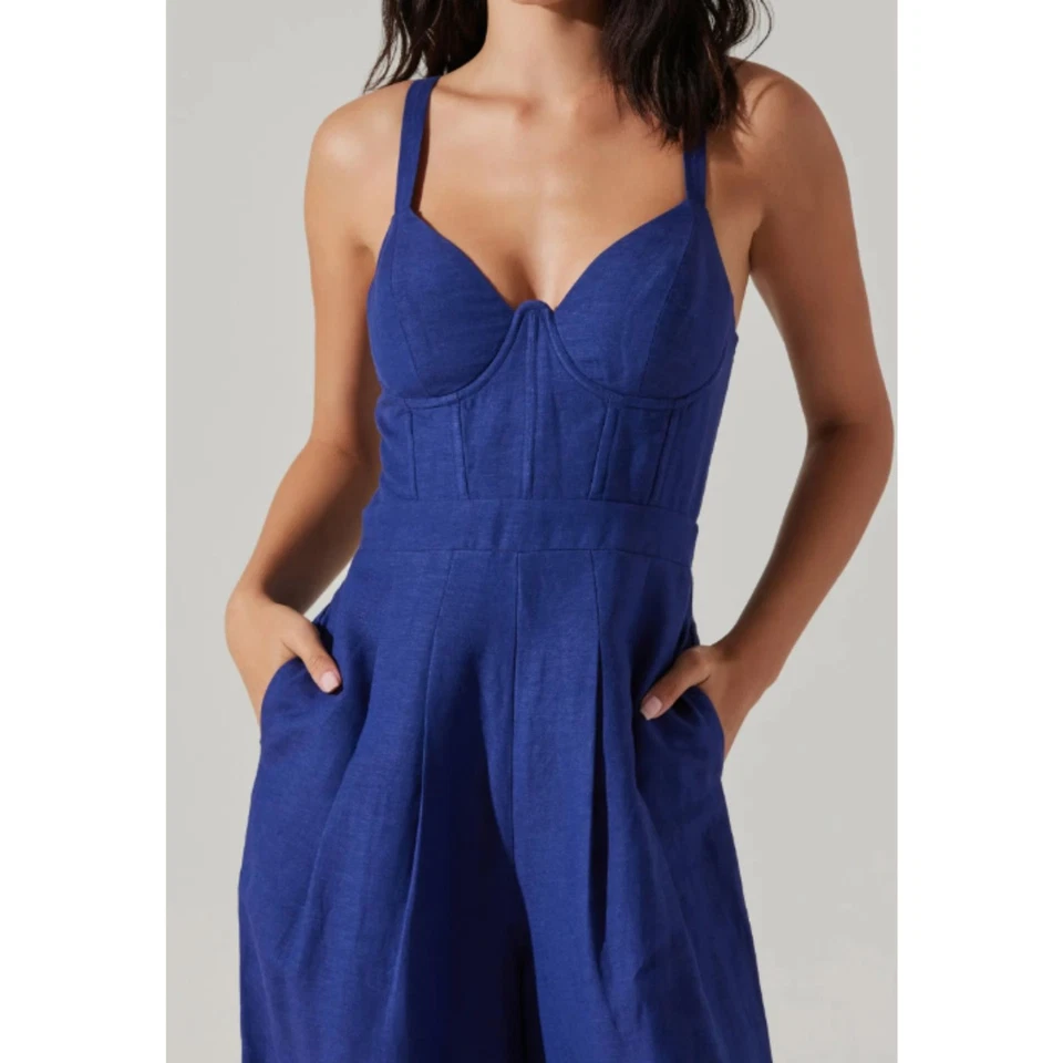 Mono de pierna ancha Astr the label Caspar | Talla S Foto 2 de 4