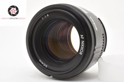 [Mint] Nikon AF Nikkor 50mm f/1.4 Standard Prime Lens From JAPAN FAST! TESTED!