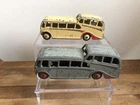 2 Vintage Dinky Toys No 29F / 280 Observation Coaches