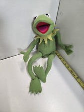 Vintage Jim Henson 1980s Muppets Kermit The Frog Eden Toys Plush 20" VTG Doll