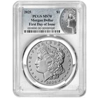 2025 $1 Morgan Silver Dollar PCGS MS70 FDOI Morgan Label