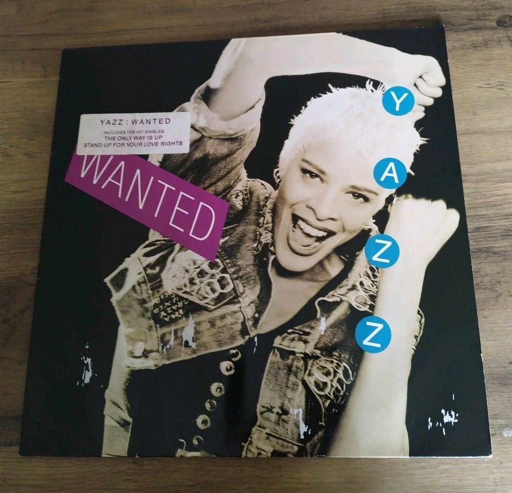 YAZZ WANTED BIG LIFE RECORDS 1988 VERY GOOD CONDITION