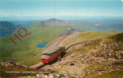Ansichtskarte:- SNOWDON MOUNTAIN RAILWAY