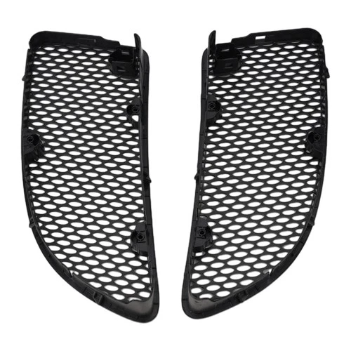 For Mercedes Benz SLK W171 2005-2011 2Pcs Front Hood Air Vent Grille Cover ABS - Picture 3 of 12