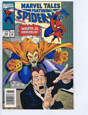 スパイダーマン marvel Marvel Tales starring Spider-Man #274 Marvel 1993 Wrath of the