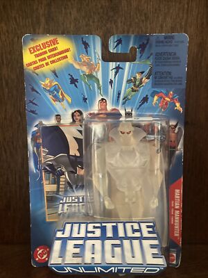 NEW DC JUSTICE LEAGUE UNLIMITED MARTIAN MANHUNTER INVISIBLE FIGURE! G12