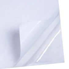 10Pcs Double Sided Tape Sheets Craft Adhesive Sheet White Sticky Tape A4 Size Cr