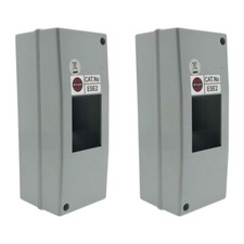 2 x Wylex ESE2 Insulated Enclosure with DIN Rail - 2 Module