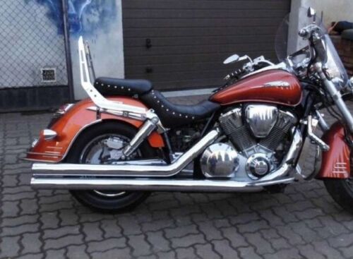 Garniture d'aile arrière - Chrome - Honda VTX1300 VTX1800 Rétro - Photo 3 sur 4