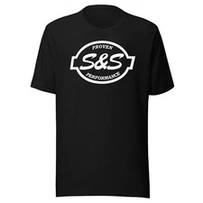S&S Cycle Performance-Inspired Motorcycle Engine Tee S-5XL Unisex