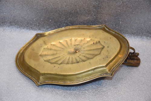 Vintage Brass Pipe Rack Holder Base - Picture 5 of 6