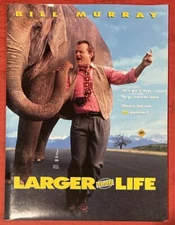LARGER THAN LIFE (1996) MOVIE PRESS KIT W/ 7 PHOTOS + 8 COLOR SLIDES BILL MURRAY