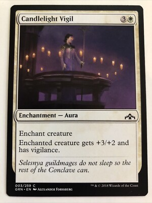 MTG Guilds of Ravnica Candlelight Vigil 003/259 NM
