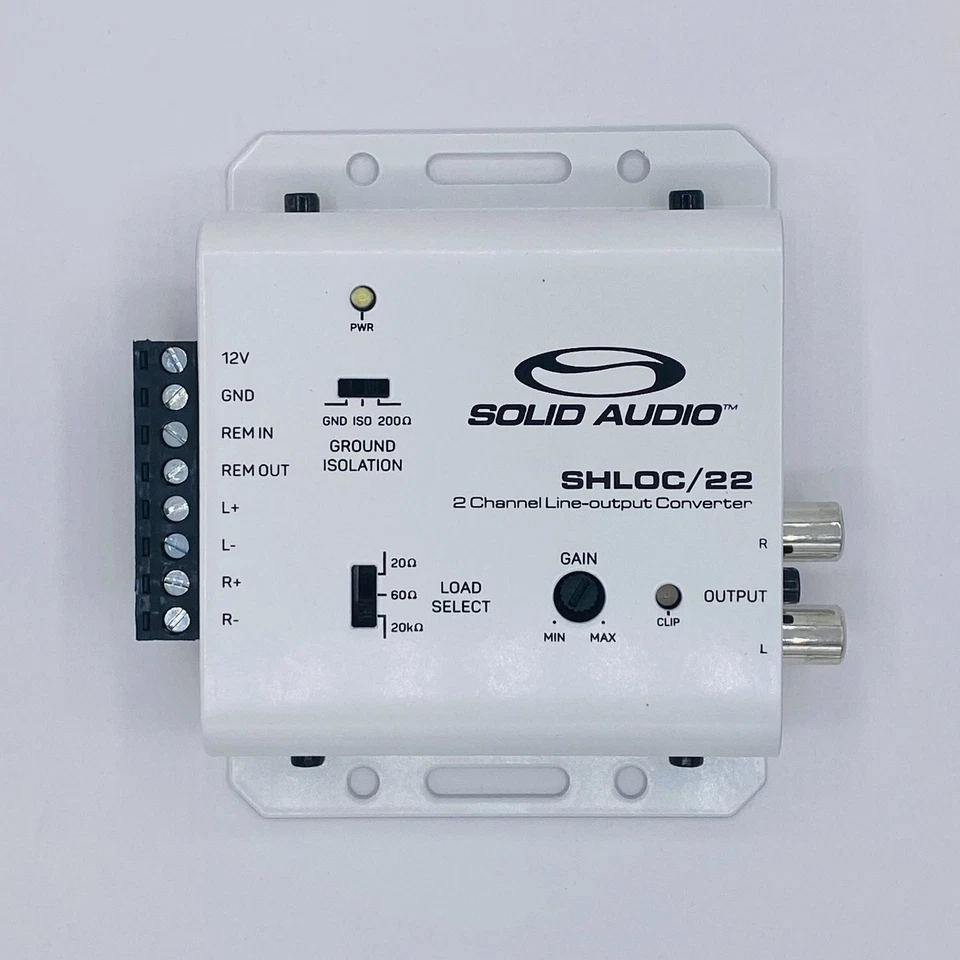 Solid Audio 2-Channel Active Line Output Converter with Auto Turn On SHLOC/22 - Image 3 of 4