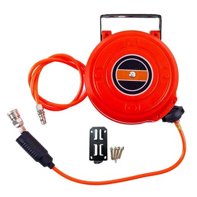 Retractable Air Hose Drum Automatic Retractable Drum Swiveling Spout Safe Hose