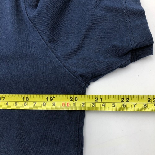 HUGO BOSS Camiseta Azul De Cuello Redondo Para Hombre Talla M - Imagen 5 de 7