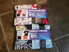 2 Skecher's Boy's 4-Pack Cotton Tees  Active Shorts Playwear Sets-NWT-Size 3T