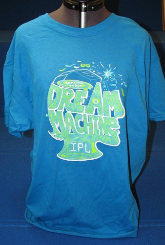 Nueva Camiseta Magic Hat Brewing Company Dream Machine IPL India Pale Lager Beer L