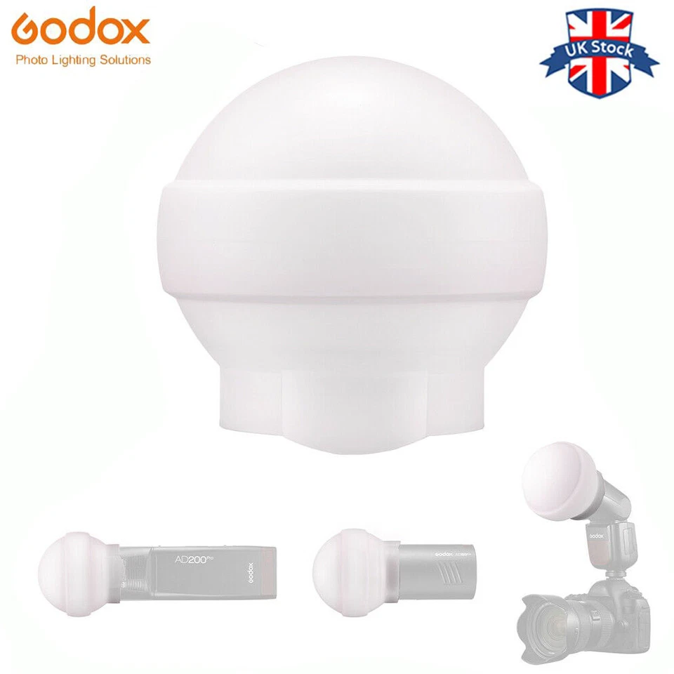 Godox AK-R22 modificatore diffusore flash a cupola di diffusione per Godox V1 AD100/200pro UK