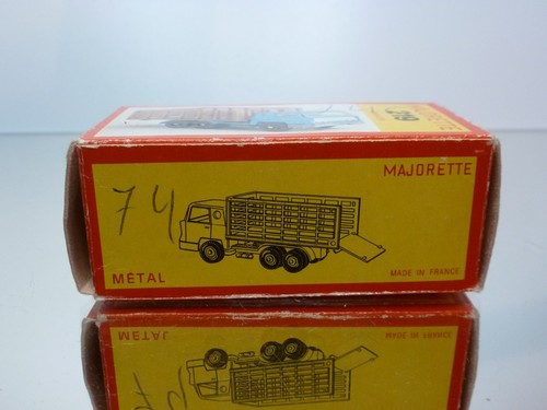MAJORETTE 219 BOX for DAF 2600 ANIMAL TRANSPORTER - FOURRAGERE 1:100 - ONLY BOX - Imagen 4 de 8