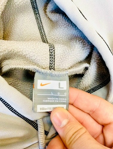 Nike Kobe Bryant graues Kapuzenschweißshirt (L) (grau Mamba Y2K Schild) - Bild 3 von 3