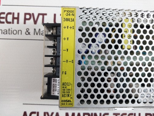 Cosel P100E-24 Power Supply P100E-24-N 2.5A/1.5A 50-60Hz - Picture 8 of 9