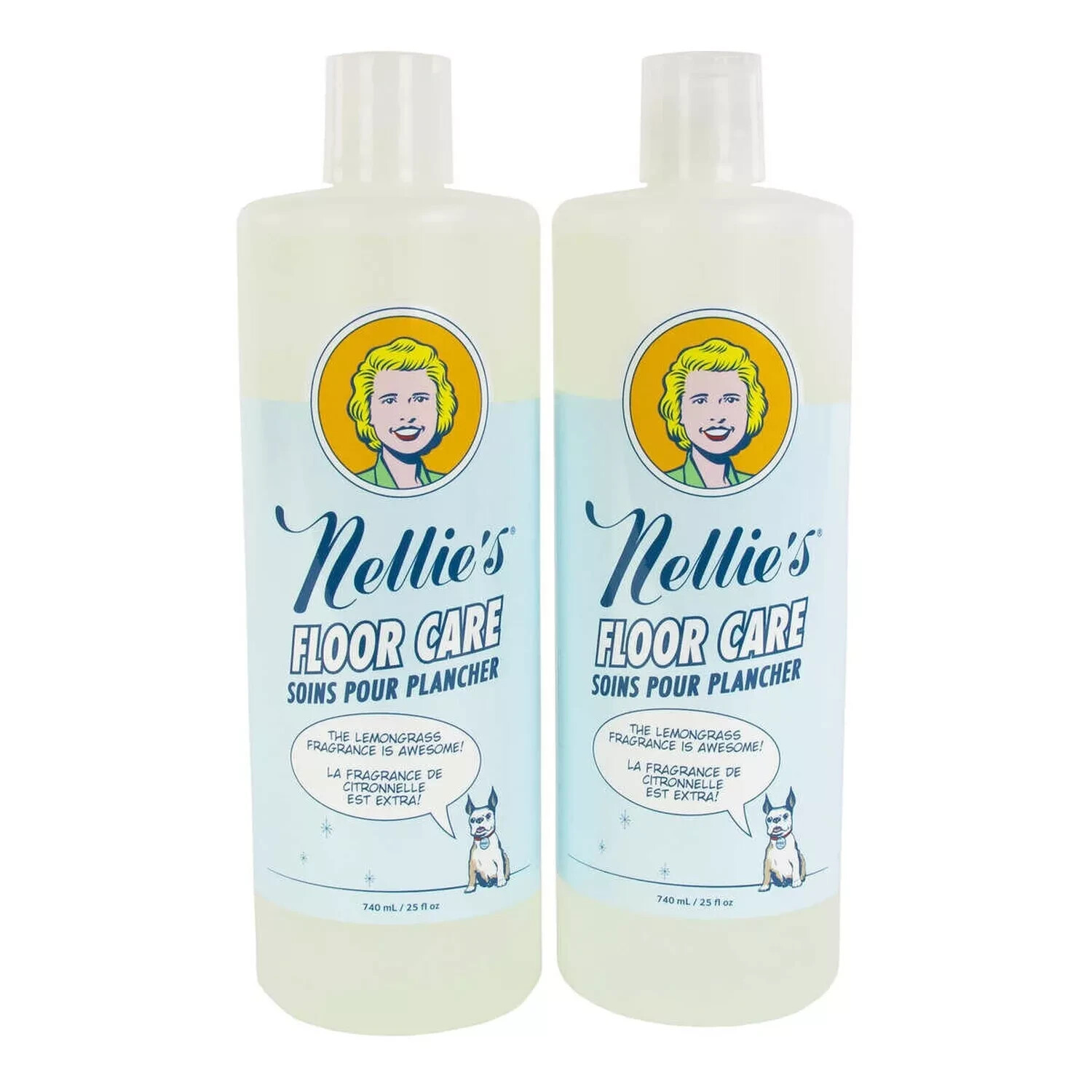 Nellie's Wow Mop Starter Kit Rechargeable Lightweight Cordless