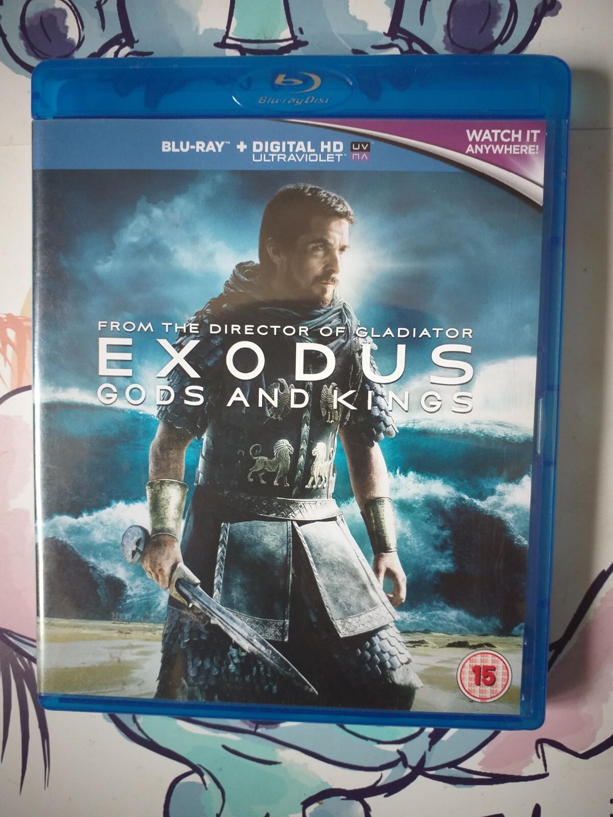 EXODUS GODS AND KINGS BLU-RAY DISC