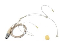 Beige Headset Omnidirectional Microphone for GTD Audio NEW