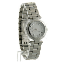 Marc by Marc Jacobs Petite Silver Stainless Steel Watch MJ3485 White Dial 26 mm