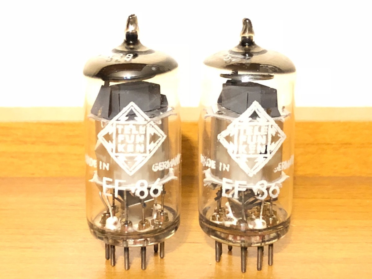△▽TELEFUNKEN EF806S 真空管2本 テレフンケン 元箱付△▽004568071Jm