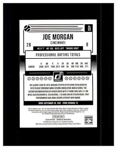 2018 PANINI DONRUSS BASEBALL CARDS YOU PICK SEE SCANS STARS - Picture 15 of 67