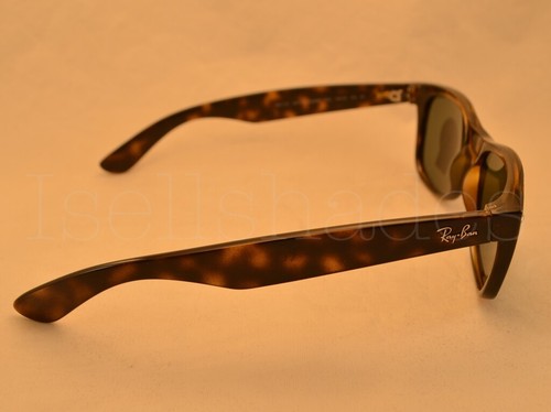 Ray Ban NEW WAYFARER (RB2132-902L 55) Tortoise with Crystal Green Lens - Picture 3 of 5