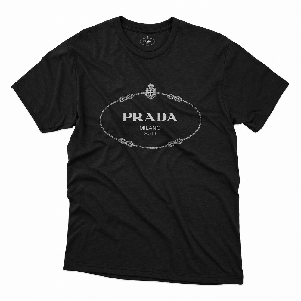 Mens Clothing PRADA Tshirt Unisex Short Sleeve