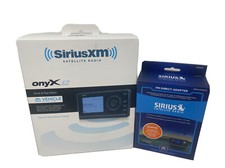 New Sirius Xm Onyx Ez Radio With Vehicle Kit XEZ1VI  FM Direct Adapter FMDA25