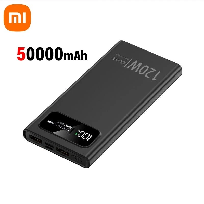 Xiaomi 120W 50000mAh High Capacity Power Bank Portable Battery Fast Charging - image 2 of 4