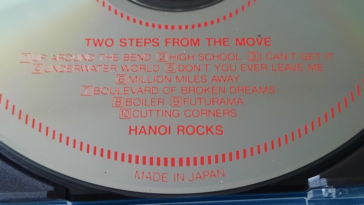 HANOI ROCKS - TWO STEPS FROM THE MOVE ツー・ステップス