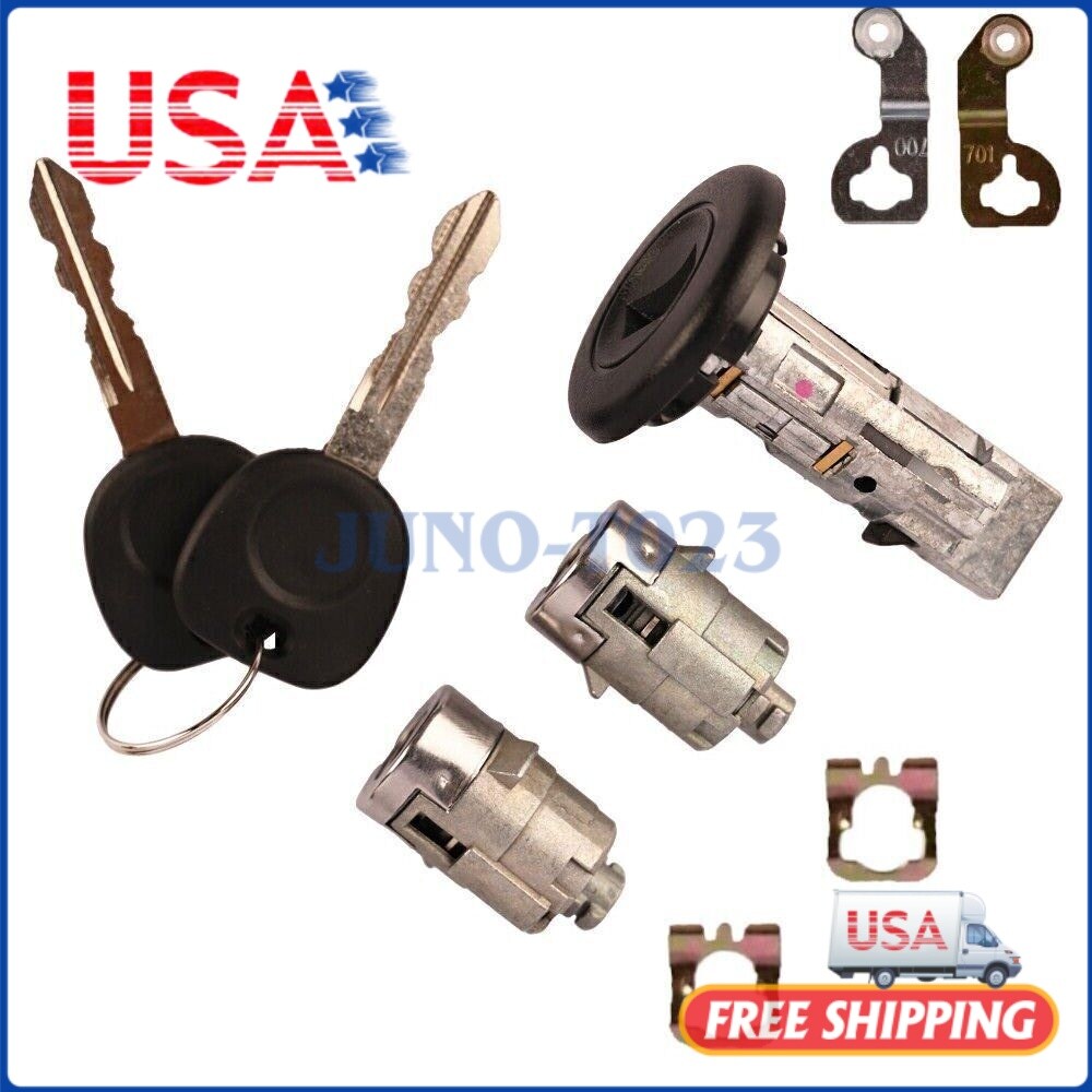 Ignition Lock Cylinder & Keys For CHEVROLET GMC Silverado Tahoe